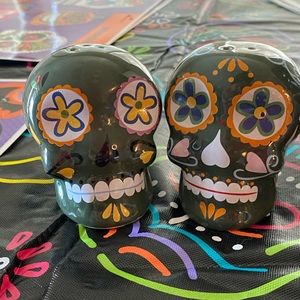 Day of the Dead Salt and Pepper Shakers